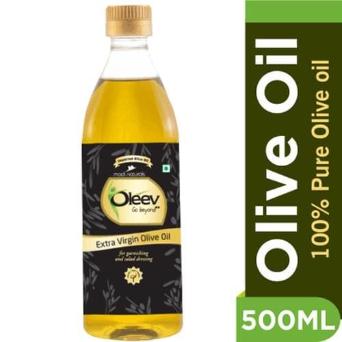 Oleev Extra Virgin Olive Oil, Garnishing & Salad Dressing, 500 Ml