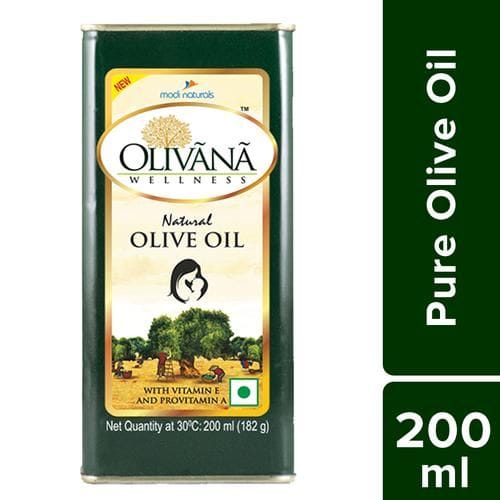 Olivana Wellness Olive Oil, Vitamin E & Pro Vitamin A, 200 Ml