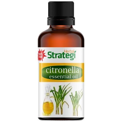 Herbal Strategi Citronella Essential Oil, Pure, 50 Ml