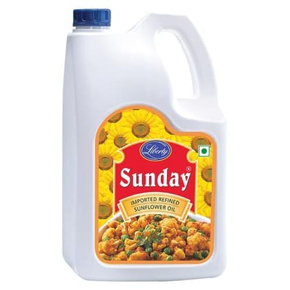 Liberty Sunday, Imported Refined Sunflower Oil, 5 L Can