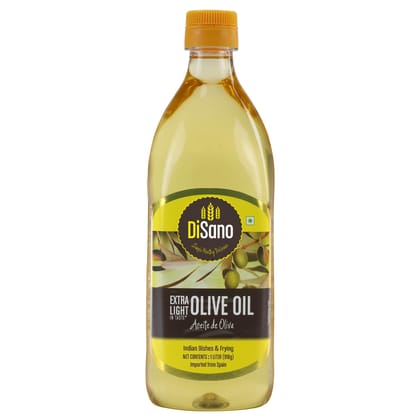 Disano Extra Light Olive Oil, Ideal For Indian Dishes And Frying, 1L