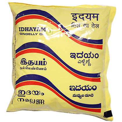 Idhayam Oil, Gingelly, 500 Ml Pouch