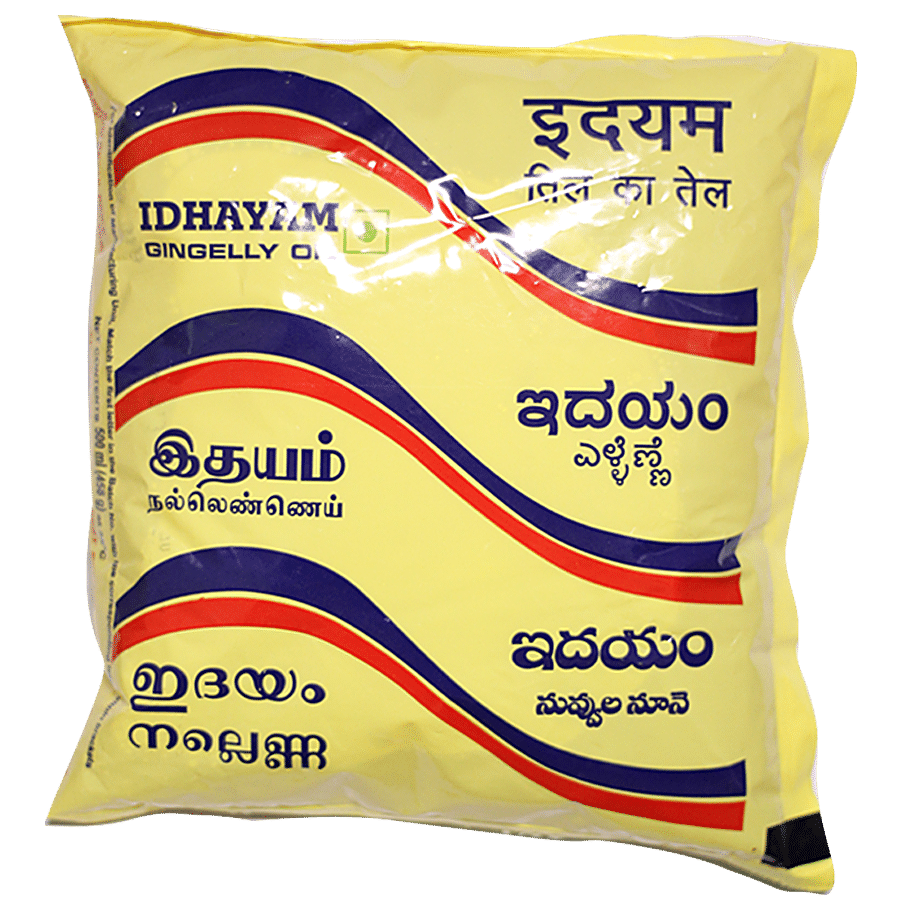 Idhayam Oil, Gingelly, 500 Ml Pouch