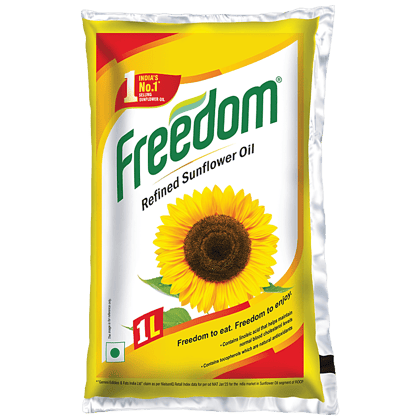 Freedom Refined Oil, Sunflower, 1 L Pouch