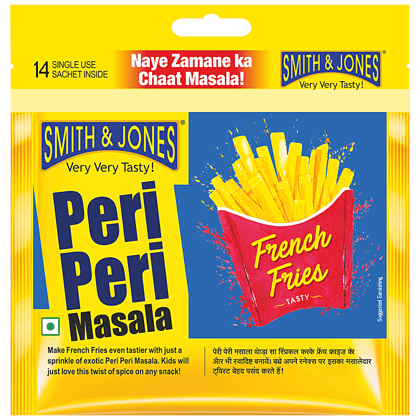 Smith & Jones Peri Peri Masala, 91G (Pack Of 14)