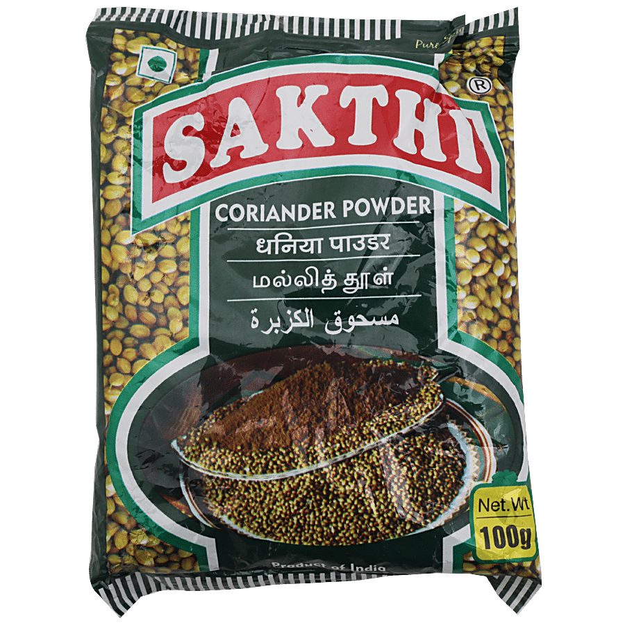 Sakthi Powder, Coriander, 100 G Pouch