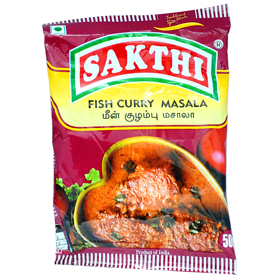 Sakthi Fish Curry Masala, 50 G Pouch