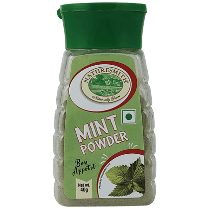 Naturesmith Mint Powder, Source Of Vitamin A & Antioxidants, 40 G Small Jar