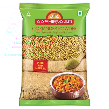 Aashirvaad Coriander Powder, Perfectly Balanced Coriander Powder With No Added Flavours And Colours, 200G Pack