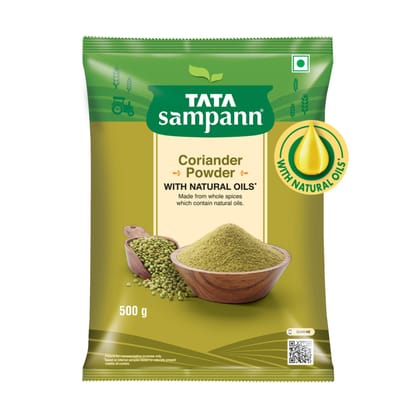 Tata Sampann Coriander Powder With Natural Oils, 500G, Dhania Powder
