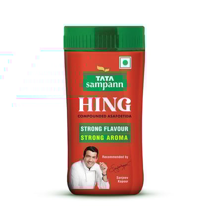 Tata Sampann Hing, Compunded Asafoetida (Bandhani Hing), 100G, Recommended By Chef Sanjeev Kapoor, Strong Flavour & Aroma