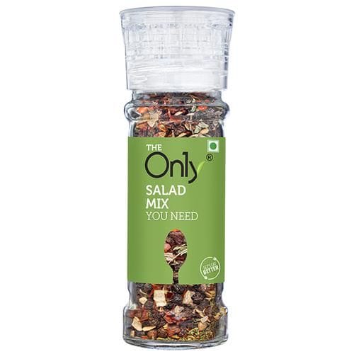 On1Y Seasoning & Herbs Grinder For Salad Dressing, 45 G Bottle