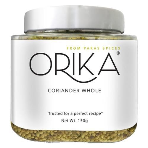 Orika Coriander Seeds/Kottambari Beeja, 150 G Pet Jar
