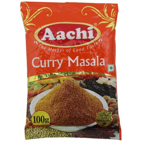 Aachi Masala, Curry, 100 G Pouch
