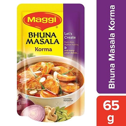 Maggi Bhuna Masala, Korma, 65 G