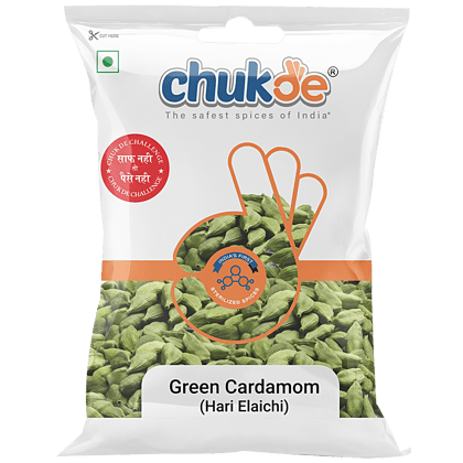 Chukde Green Elaichi Whole, 50G