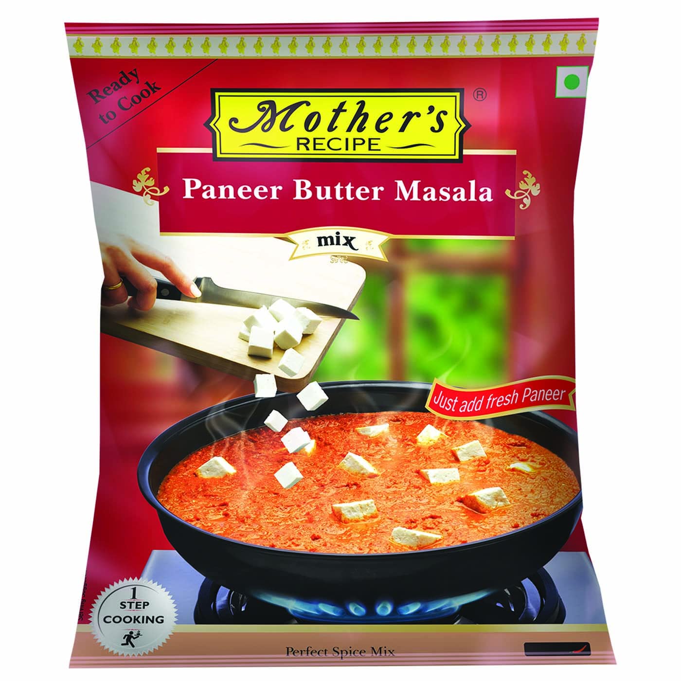 Mother's Recipe Paneer Butter Masala Mix Pouch, 75 G