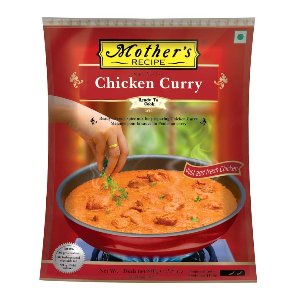 Mother's Recipe Chicken Curry Mix Pouch, 80 G