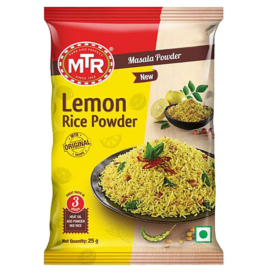 Mtr Masala, Lemon Rice Powder, 25 G