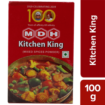 Mdh Masala, Kitchen King, 100 G Carton