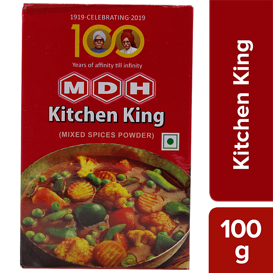 Mdh Masala, Kitchen King, 100 G Carton
