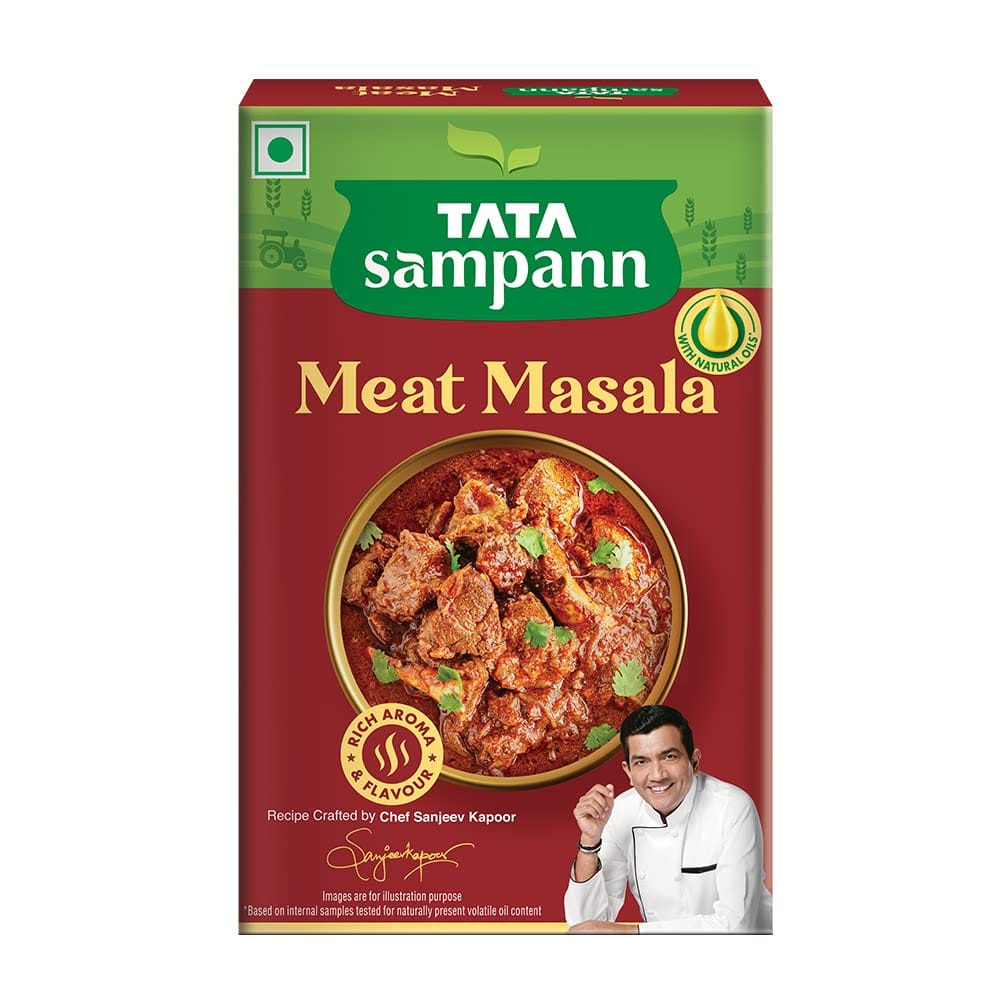 Tata Sampann Meat Masala With Natural Oils, Crafted By Chef Sanjeev Kapoor, 100G