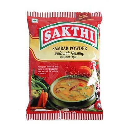 Sakthi Powder, Sambar, 50 G Pouch