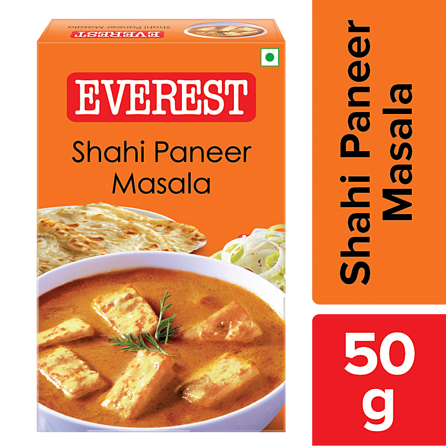 Everest Masala, Shahi Paneer, 50 G Carton