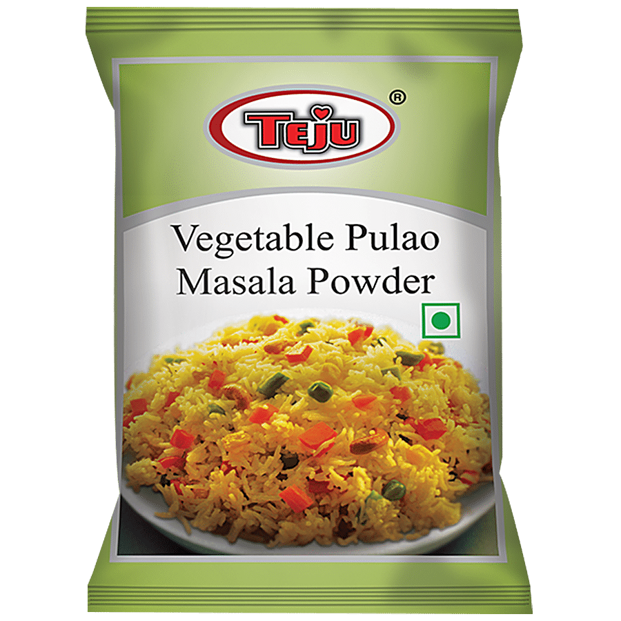 Teju Masala Powder, Veg Pulao, 50 G