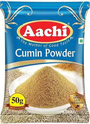 Aachi Cummin Powder, 50 G Pouch