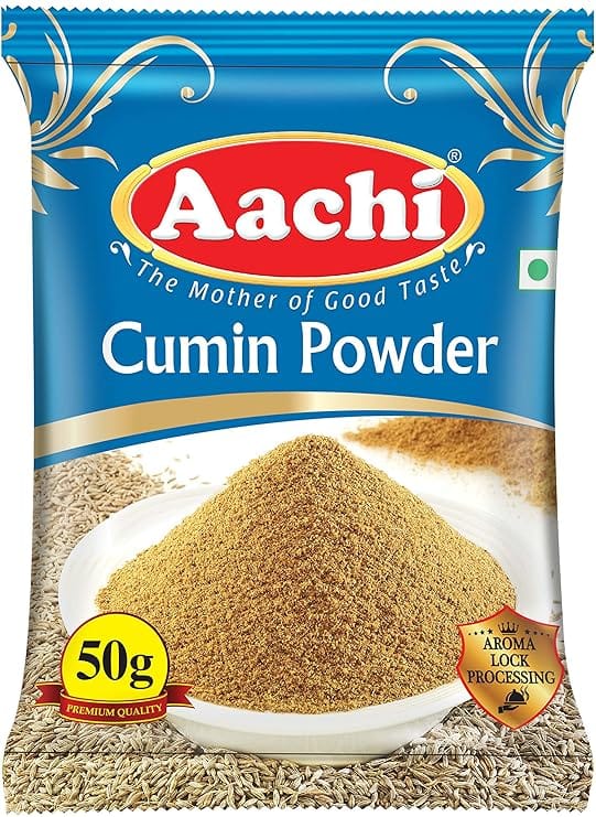 Aachi Cummin Powder, 50 G Pouch