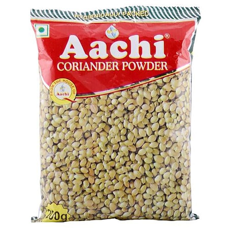 Aachi Powder, Coriander, 200 G Pouch