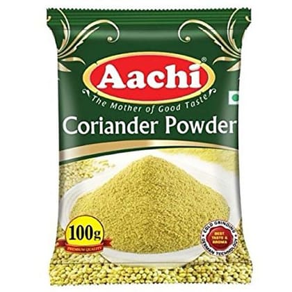 Aachi Powder, Coriander, 100 G Pouch