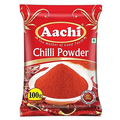 Aachi Powder, Chilli, 100 G Pouch