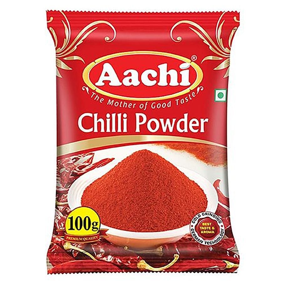 Aachi Powder, Chilli, 100 G Pouch