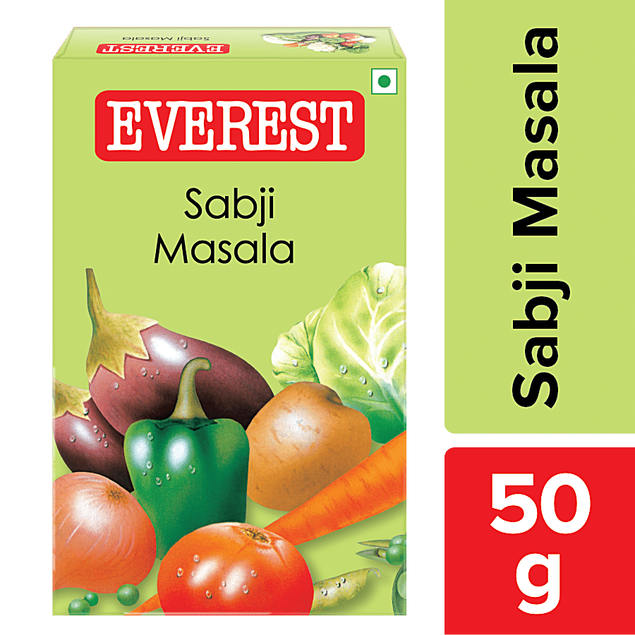 Everest Sabji Masala, 50 G Carton