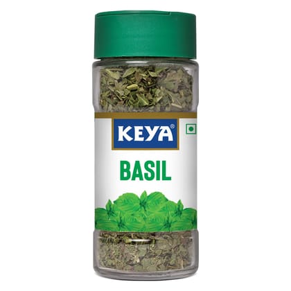 Keya Basil For Pizza, Pasta Seasoning Freeze Dried, Imported Herb Sprinkler, 12 G