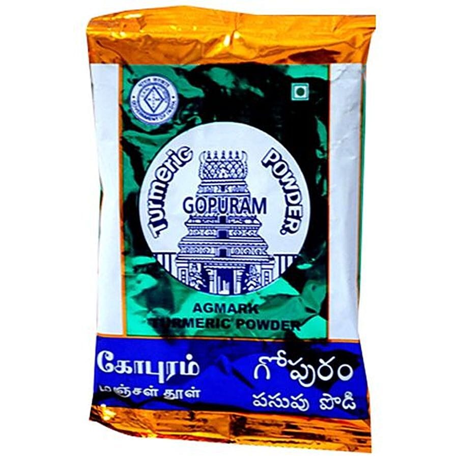 Gopuram Turmeric Powder, 50 G Pouch
