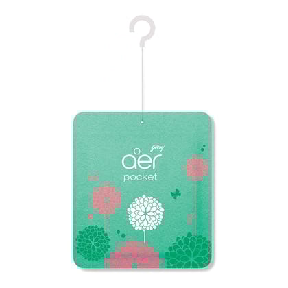Godrej Aer Power Pocket, Bathroom Freshener Sea Breeze, 10G, Lasts Up To 30 Days, Toilet Freshener