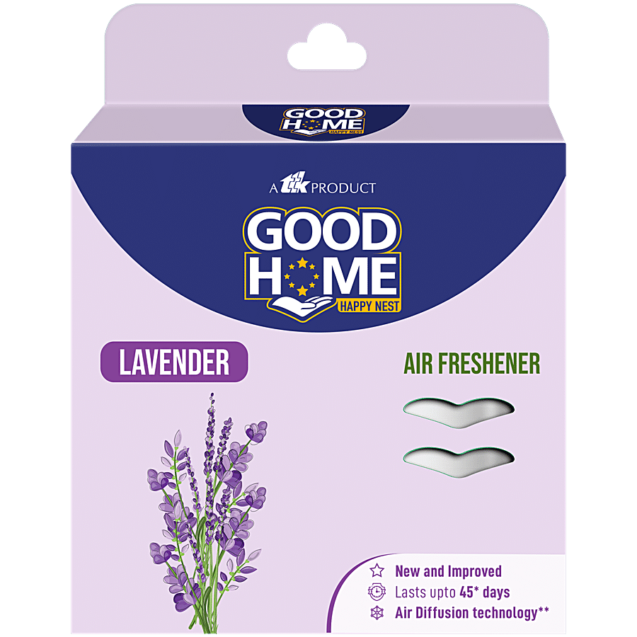 Good Home Air, Freshener Lavender For Bathrooms, Suitcases, Cupboards, Shoe Racks, Long, Lasting Fragrance, 75 G