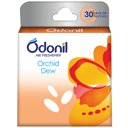 Odonil Bathroom Air Freshener Blocks, Orchid Dew, 72 G