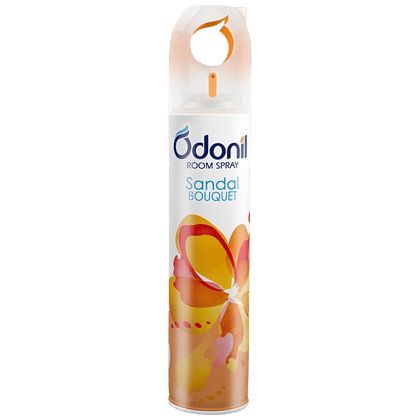 Odonil Room Air Freshener Spray, Sandal Bouquet, 220 Ml