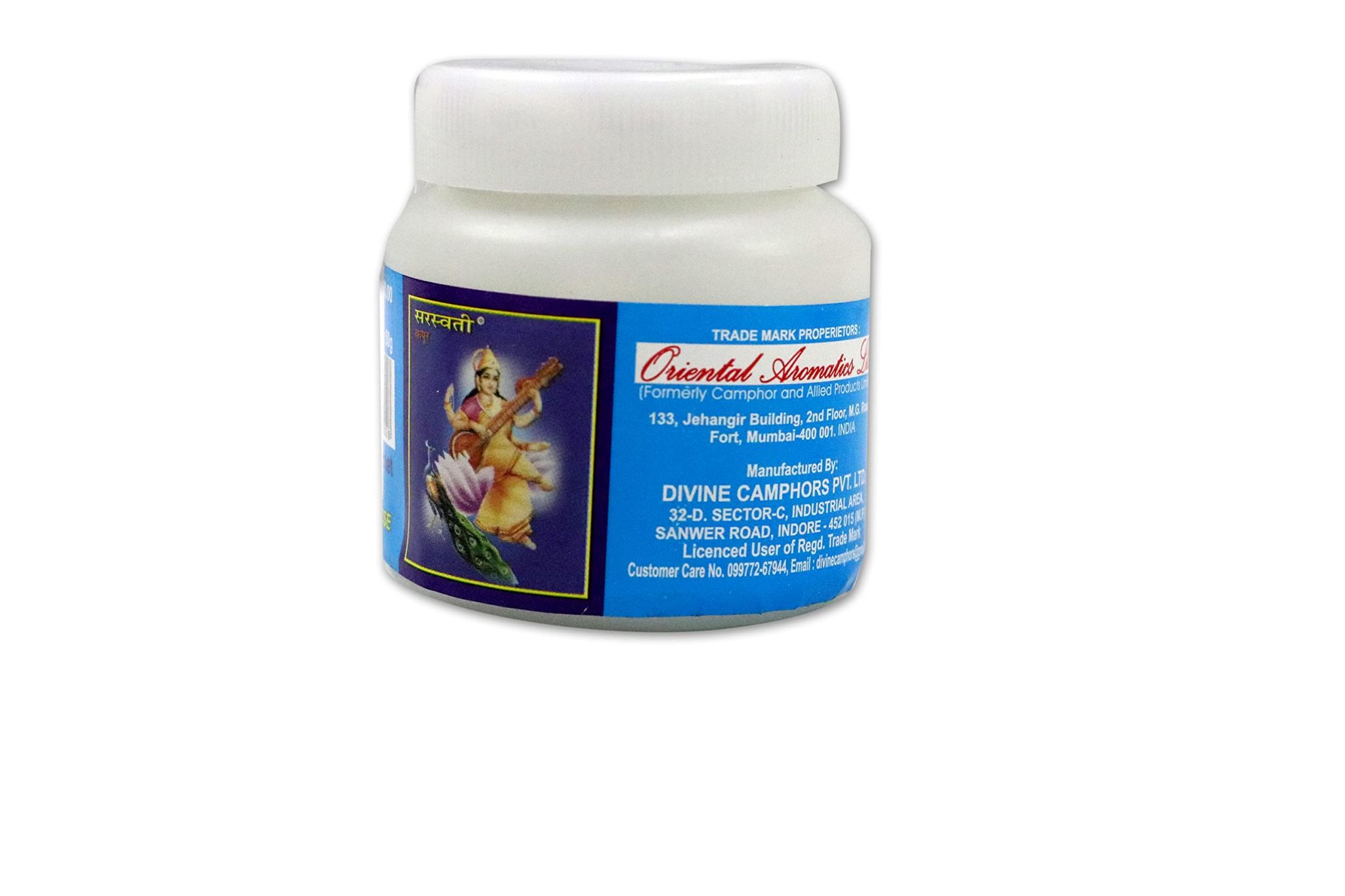 Riddhi Siddhi Saraswati Natural Organic Camphor Kapoor Tablets (Pack Of 6*20Gm)