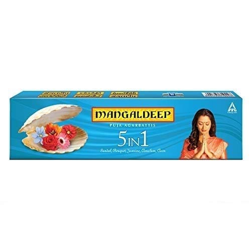 Mangaldeep 5 In1 Agarbatti, 84 Sticks