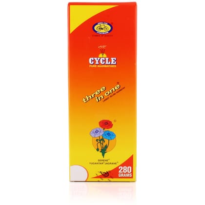 Cycle 3 In 1 Pure Agarbatti, Serene, 280G Pack