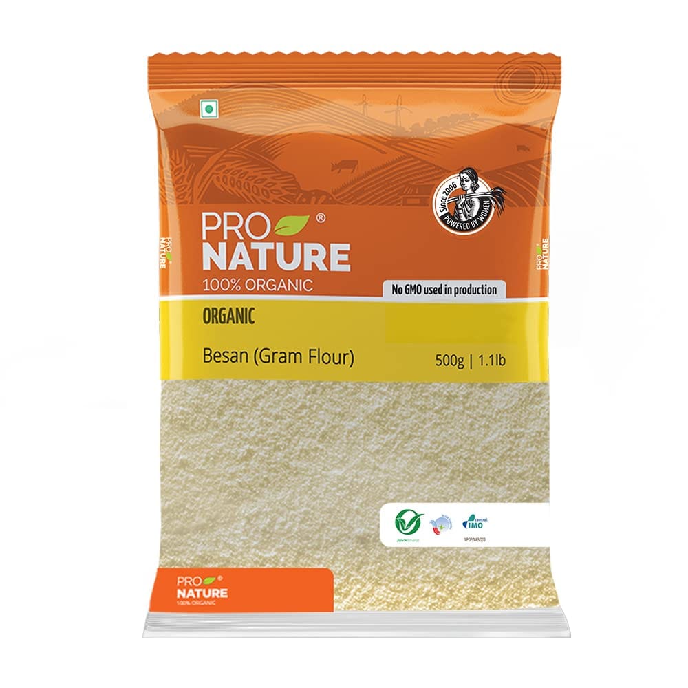 Pro Nature 100% Organic Besan, 500G