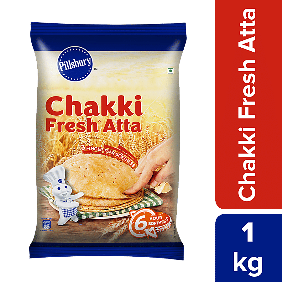 Pillsbury Atta/Godihittu, Chakki Fresh, 1 Kg Pouch