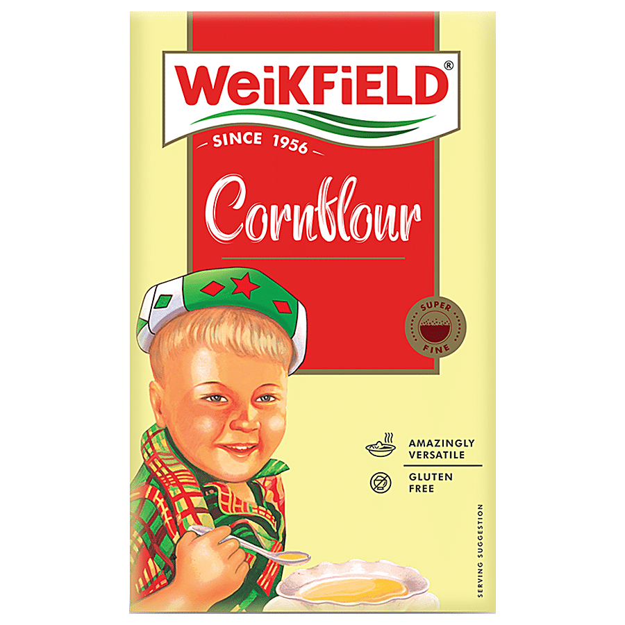 Weikfield Cornflour, 100 G Carton