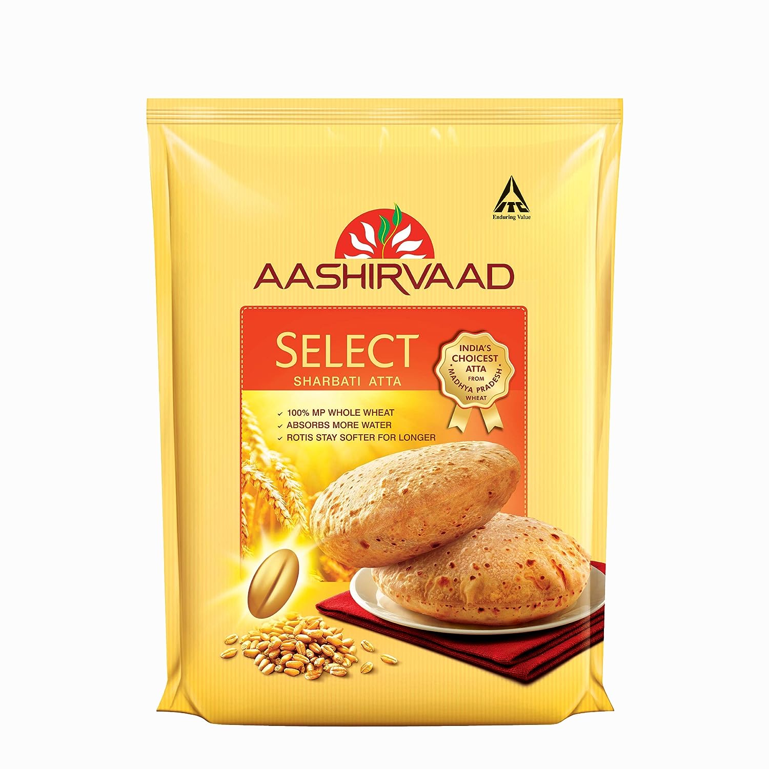 Aashirvaad Select Sharbati Atta, 1Kg