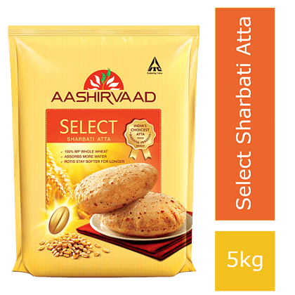 Aashirvaad Select Atta/Godihittu, 5 Kg Pouch